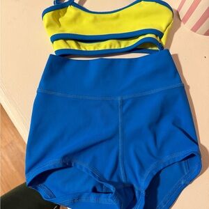 Blue and Yellow CM FIVE DANCEWEAR
